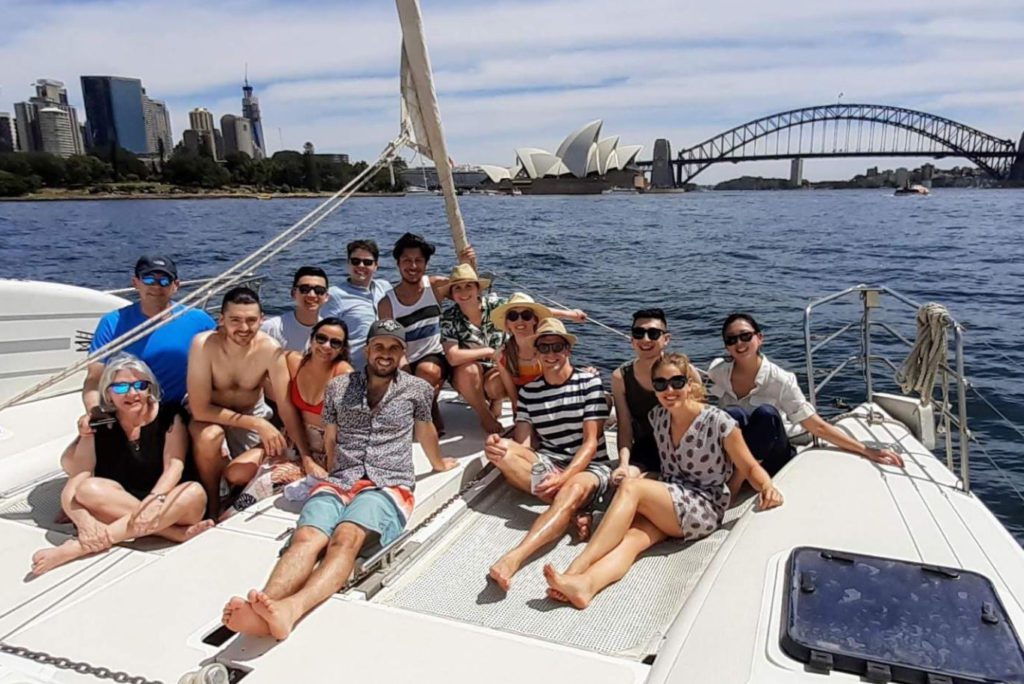 catamaran cruise sydney